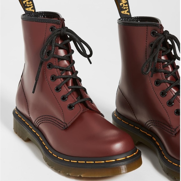 Dr. Martens 1460 W 8 Eye Boots - Picture 8 of 10